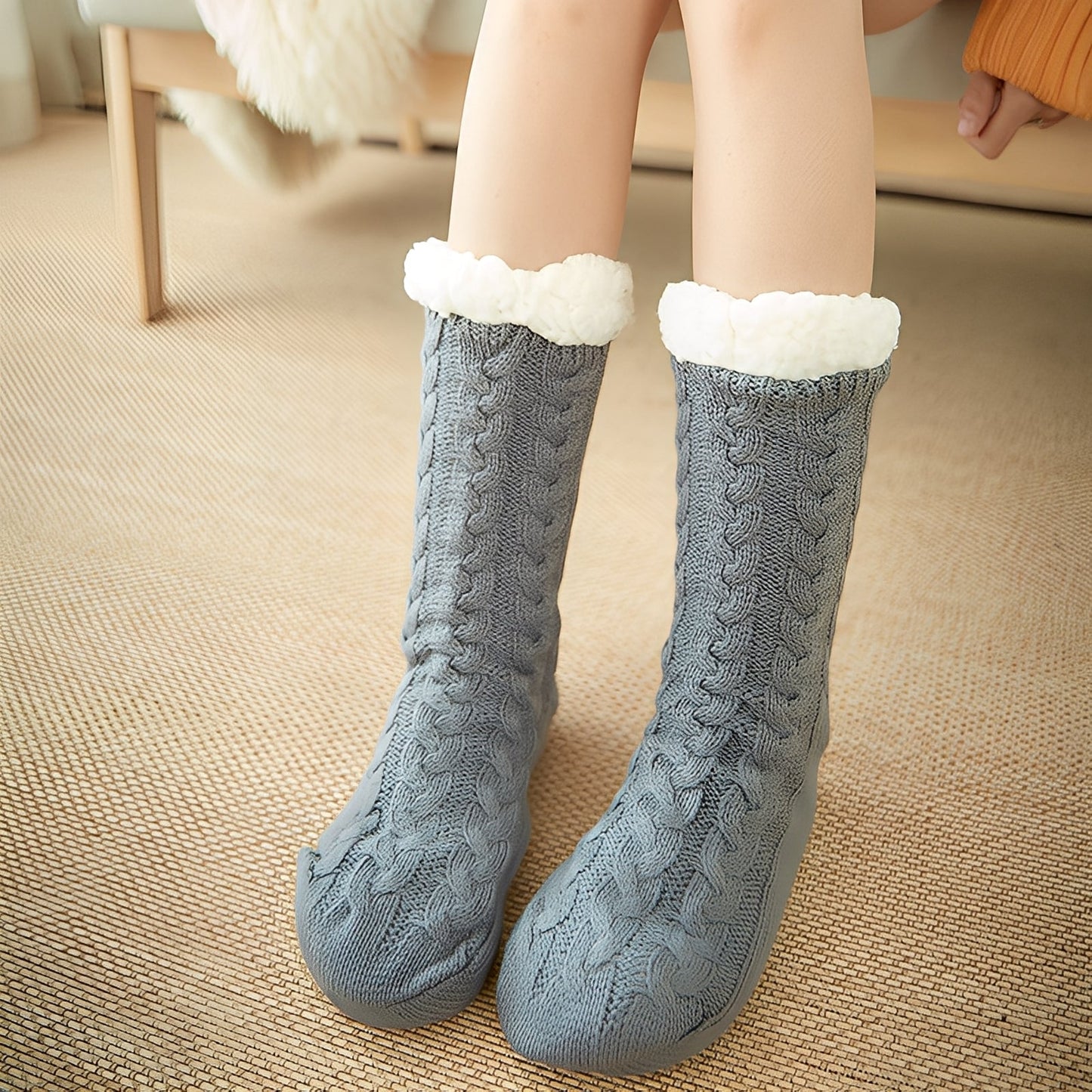 Jessica - Warme Plüschsocken für Frauen und Männer im Winter