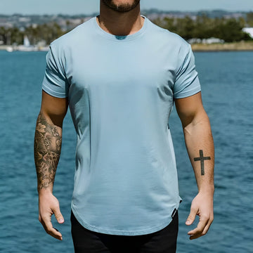 Bryan - Camisa casual com corte esportivo para homens