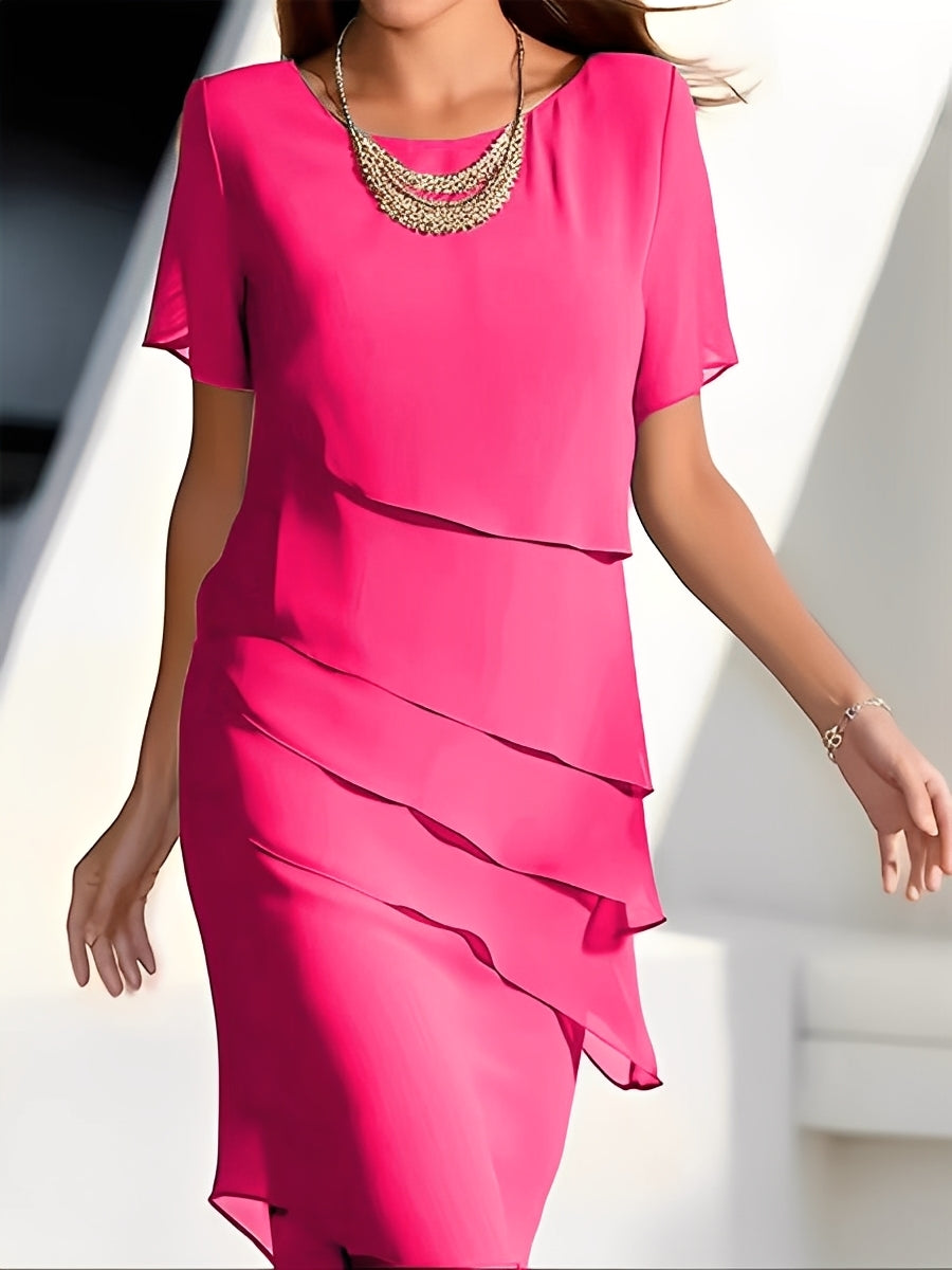 Isabella - Vestido Elegante de Chiffon para Mulheres