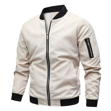 Alden - Moderna Jaqueta Bomber Esportiva para Homens