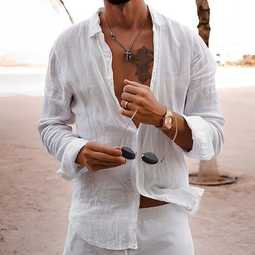 Henry - Camisa casual e respirável para homens