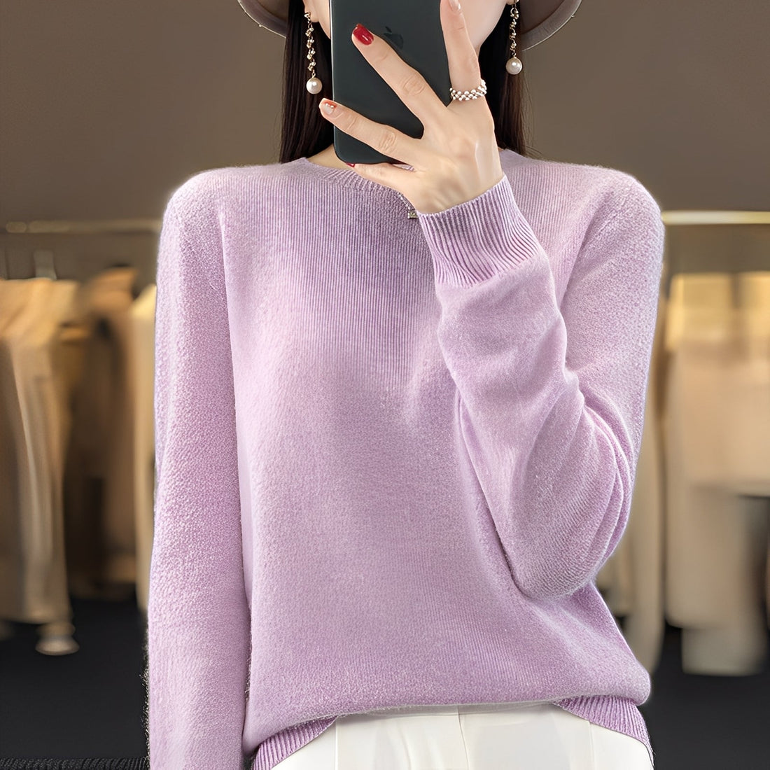 Cheyanne - Suéter elegante e quente
