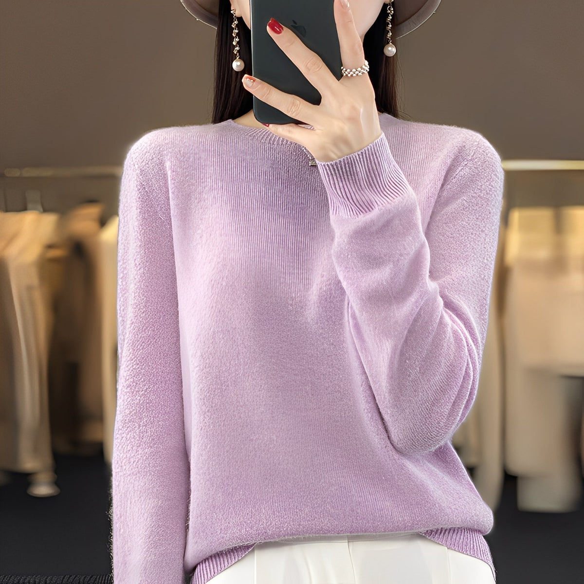 Cheyanne - Suéter elegante e quente
