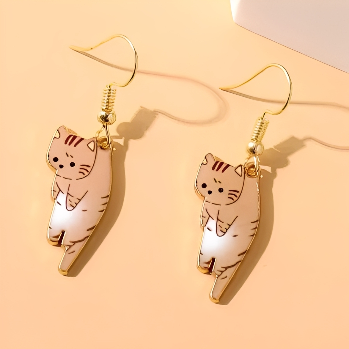 Kate – brincos pendentes de gato