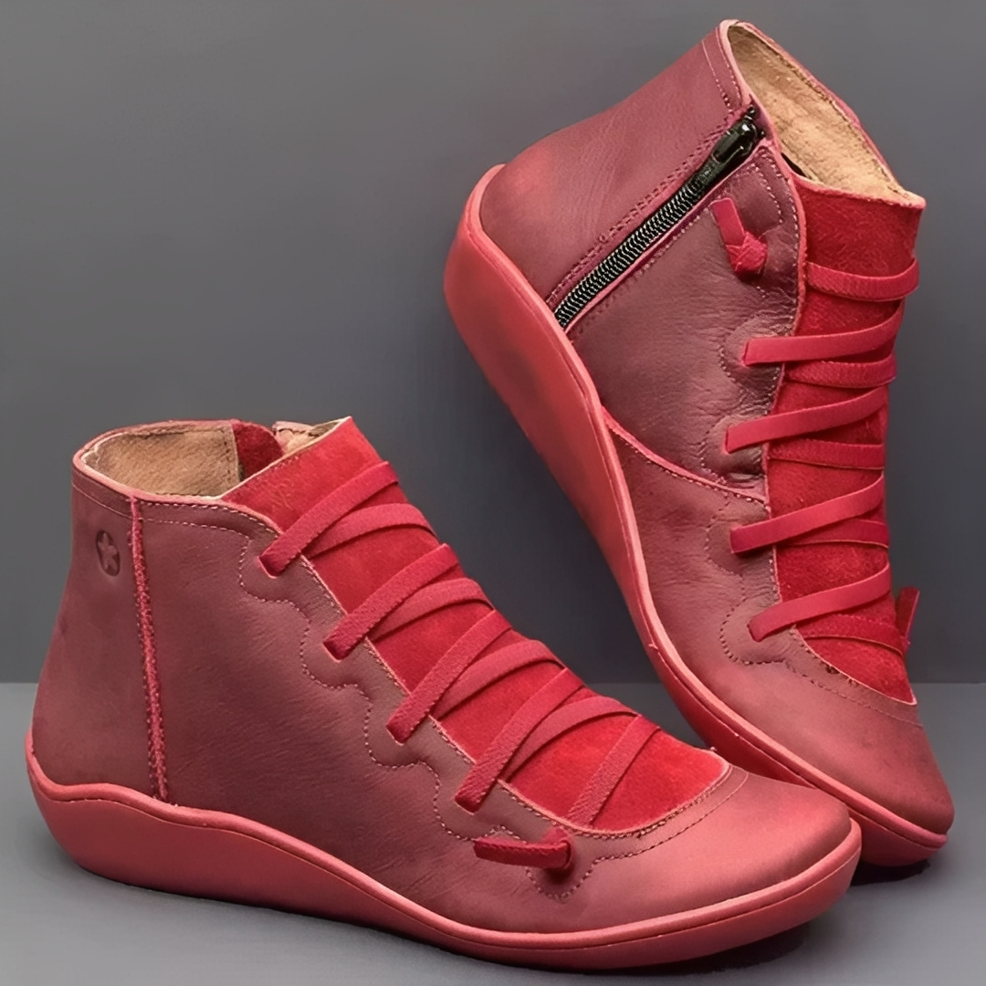 Verra – Botins com cadarço casuais para mulheres
