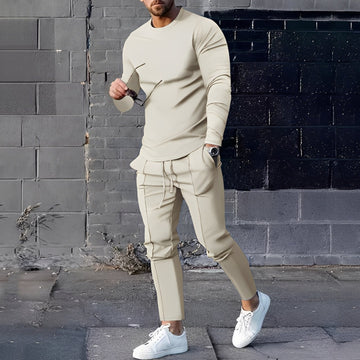Adelard - Conjunto masculino composto por suéter e calça