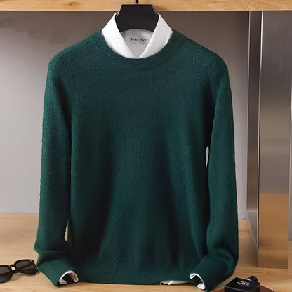 Inigo - Moderno, casaco de caxemira corte solto para homens