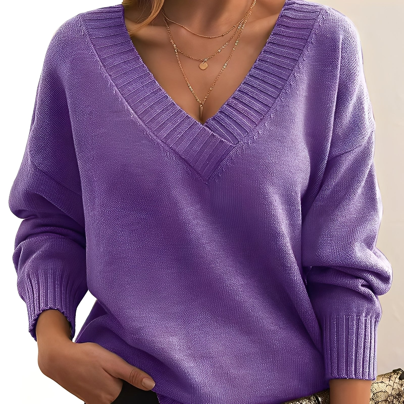 Elexa - Suéter feminino
