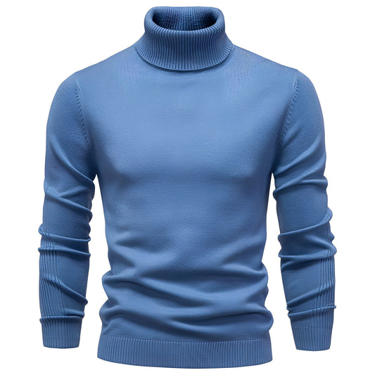 Carson - Casual, fitted cut cashmere sweater for men