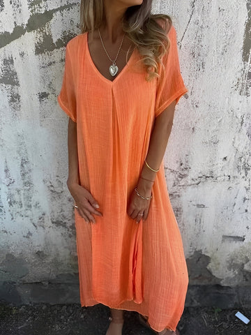 Rachel - Vestido confortável e solto para mulheres