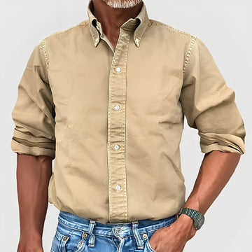 Martin - Camisa clássica de manga longa para homem