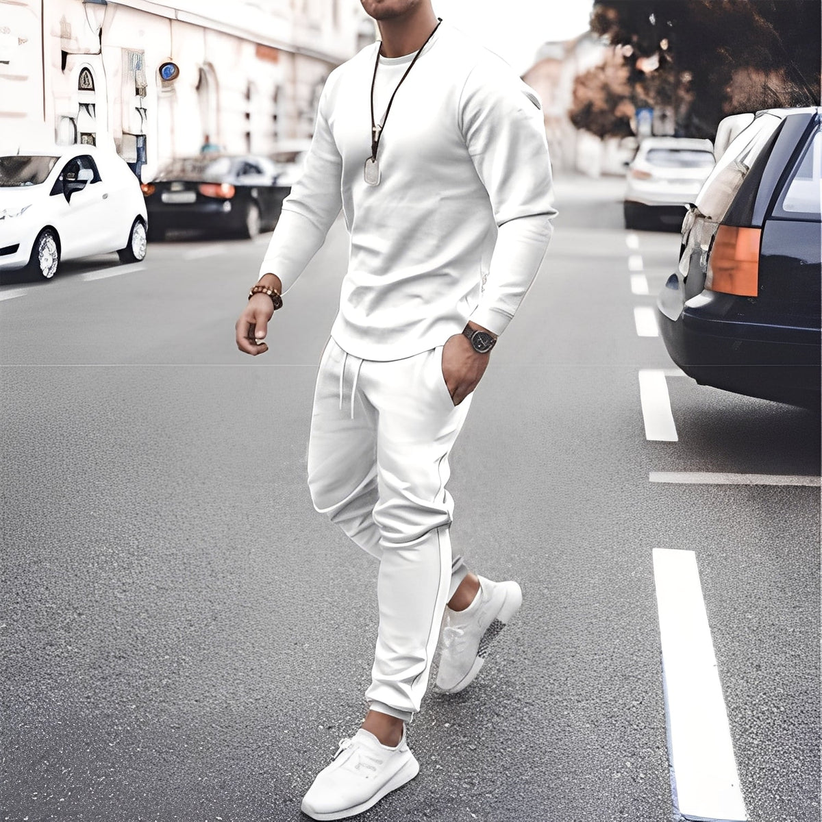 Dwayne - Conjunto de calças aconchegante e quente
