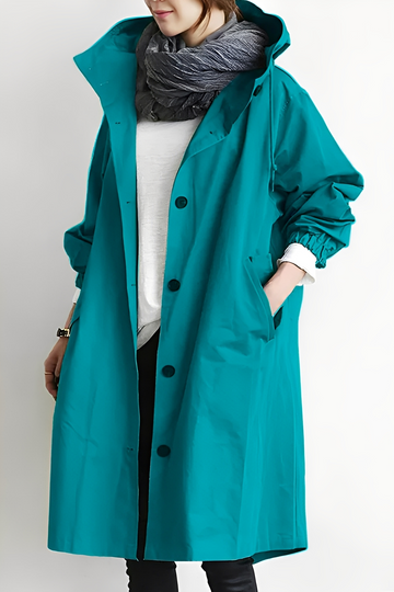 Evy - Impermeável fino e elegante para mulheres
