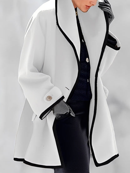 Mikayla - Casaco de lã quente com capuz para mulheres