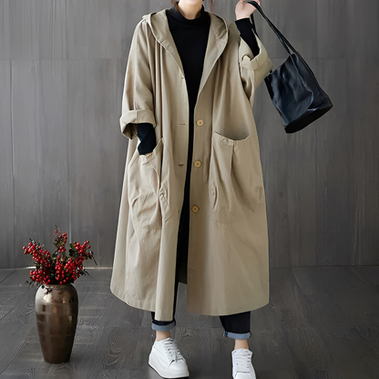 Dael - Oversized raincoat for woman