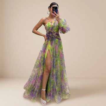 Dianna - Vestido Maxi Encantador de Tule