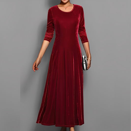 Mathilde - Elegant dress with long sleeves for women