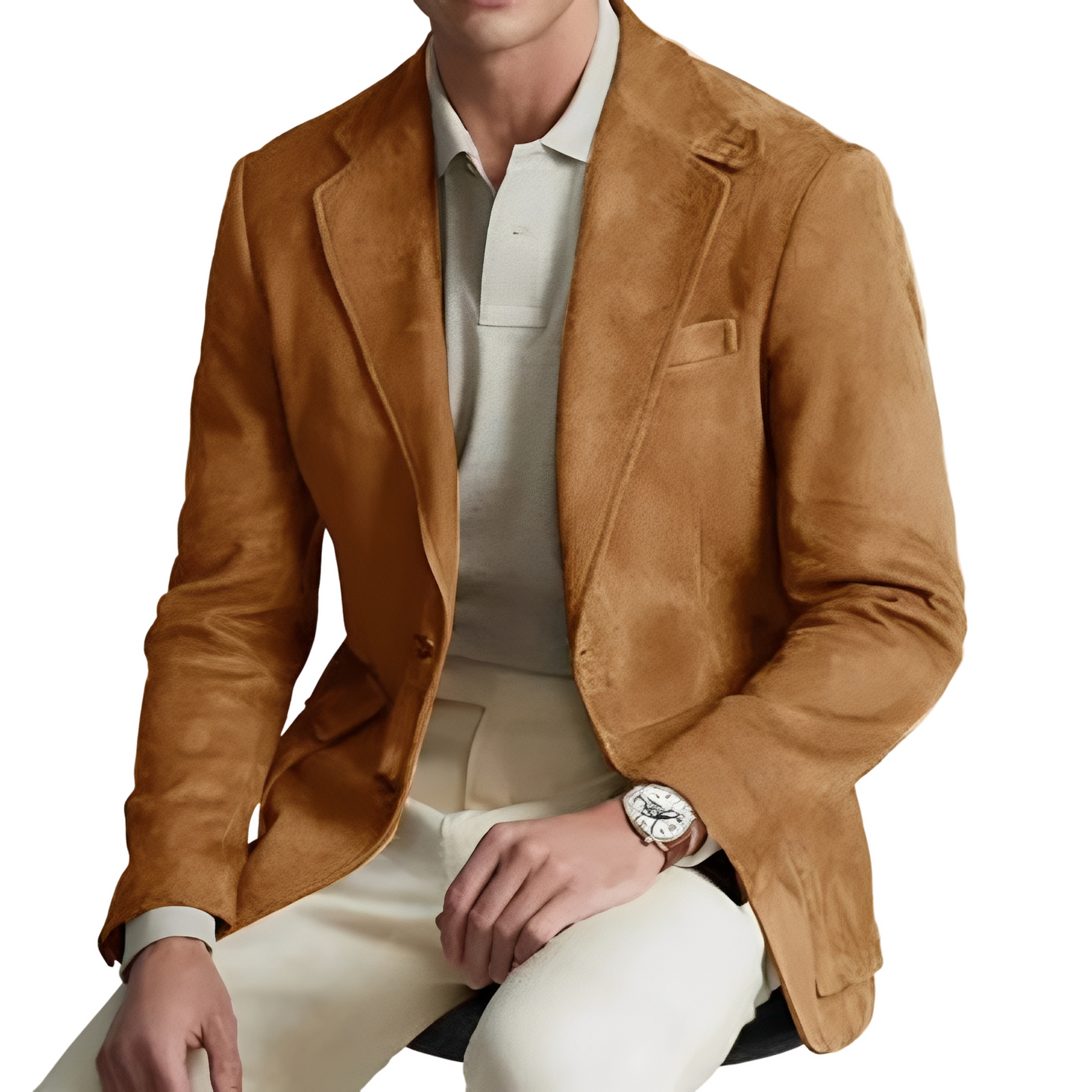 Daniel - Blazer Formal com Abotoamento Duplo para Homens