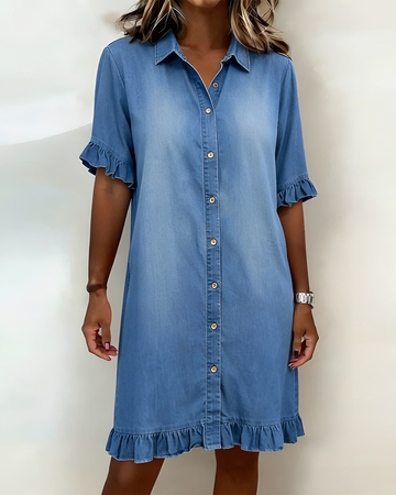 Priscilla - Vestido Elegante com Botões