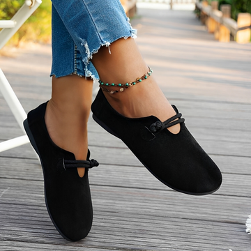 Marjorie - Sapatos Confortáveis de Bico Redondo
