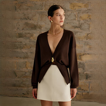 Lowela - Cardigan confortável e estiloso
