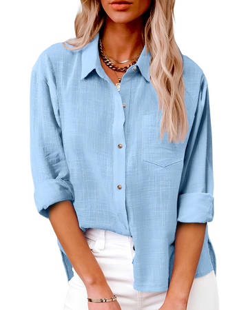 Massima - Camisa Moderna com Botões