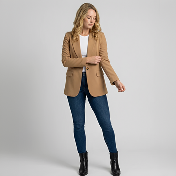 Chriselda - Blazer elegante para mulher
