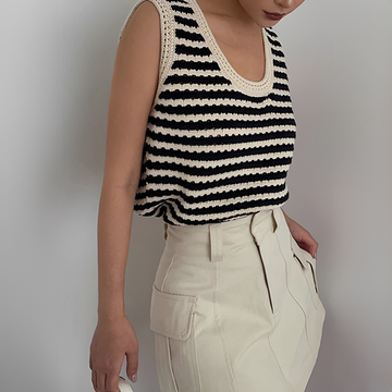 Eloise – Tops às riscas elegantes