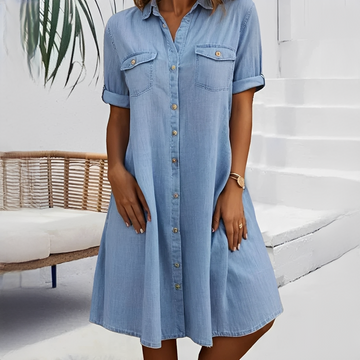 Naomi - Vestido Casual com Botões