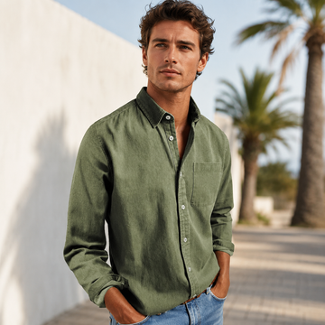 Wynford - Camisa Casual com Botões