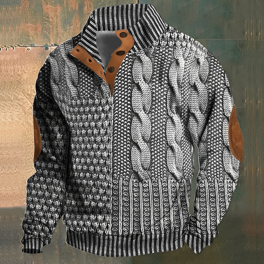 Nazaire - Camisola com motivo impresso em 3D para homem