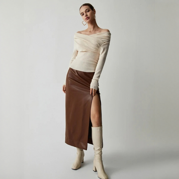 Yasmin - Top elegante sem ombros