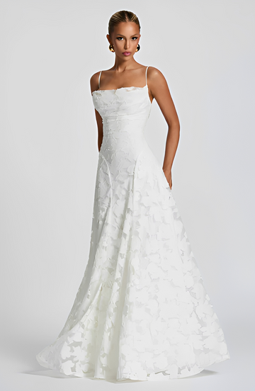 Francisa - Vestido Longo Elegante e Chique