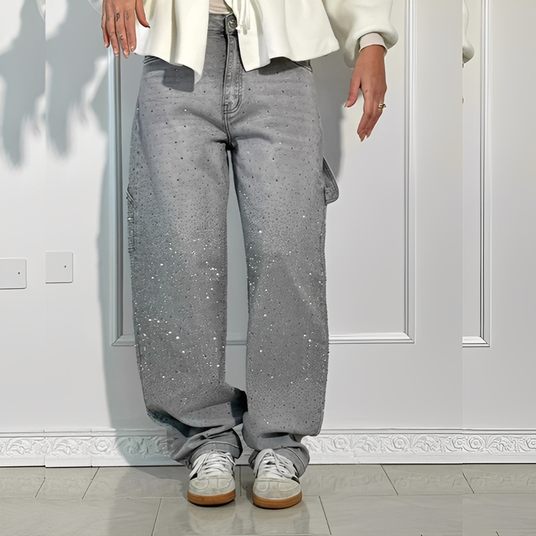 Gigi - Jeans oversize elegante para mulher