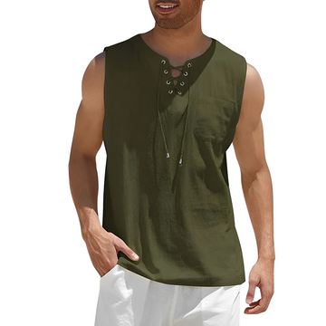 Junziem - Camisa de verão leve e moderna para homem