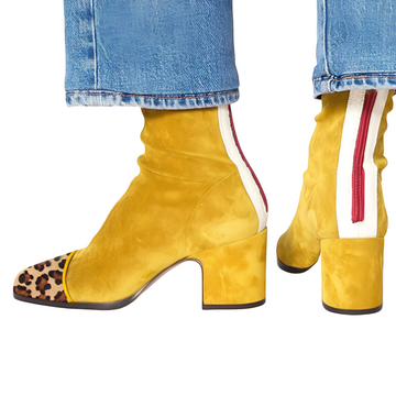 Juliana - Botas Elegantes com Salto Bloco para Mulheres