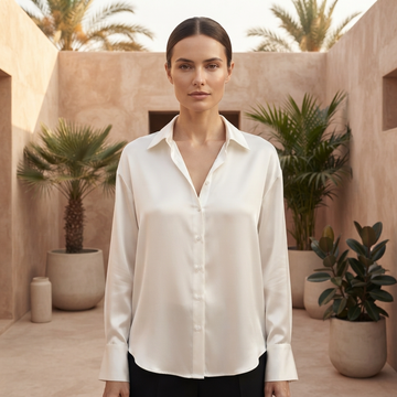 Chazzy - Blusa Casual Brilhante