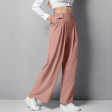 Montana - Calça elegante com perna larga
