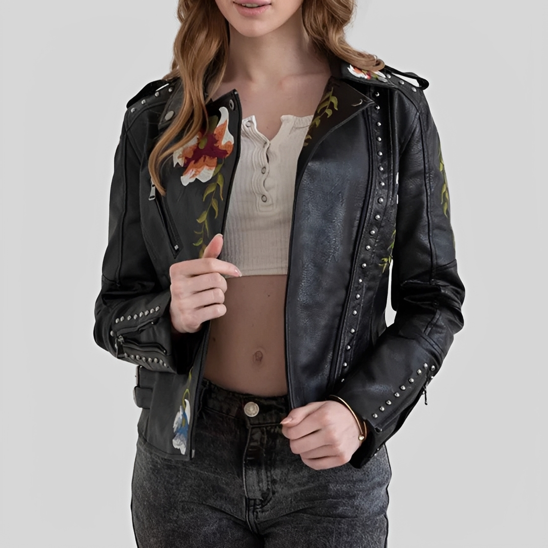 Zoey - Jaqueta Vintage Bordada