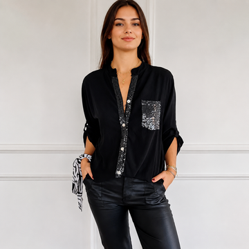 Chalise - Blusa Elegante com Botões