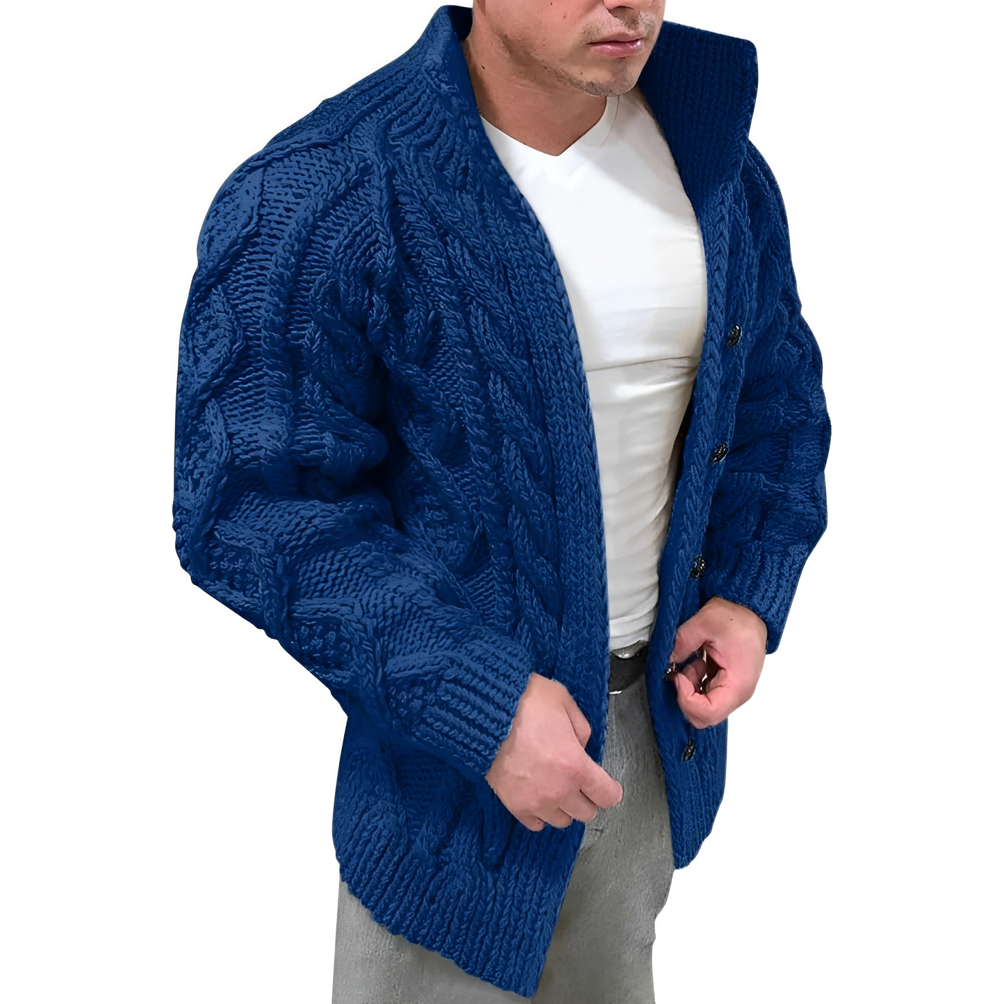 Oscar - Eleganter Strickjacke für Herren
