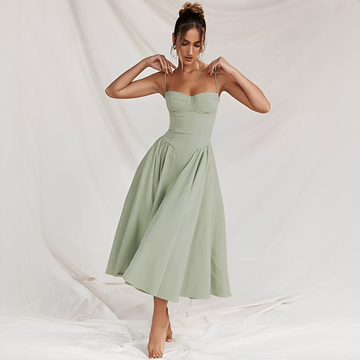 Michaela - Vestido Midi Elegante e Chique