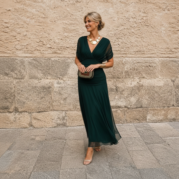 Devanta - Vestido Fashion com Decote em V