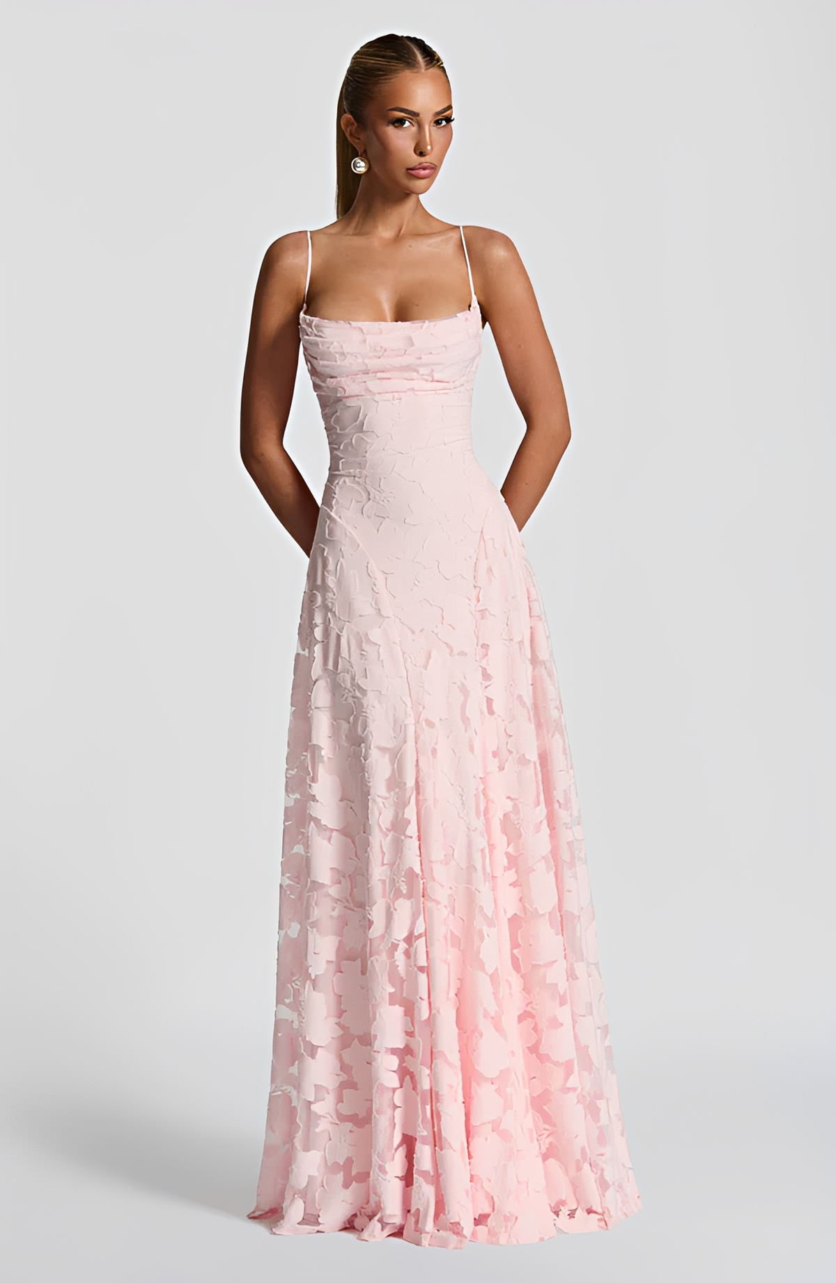 Francisa - Vestido Longo Elegante e Chique