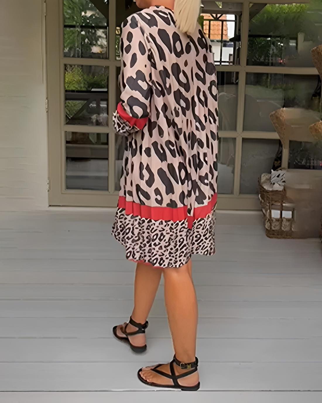Marfie - Mini Vestido Elegante com Decote em V