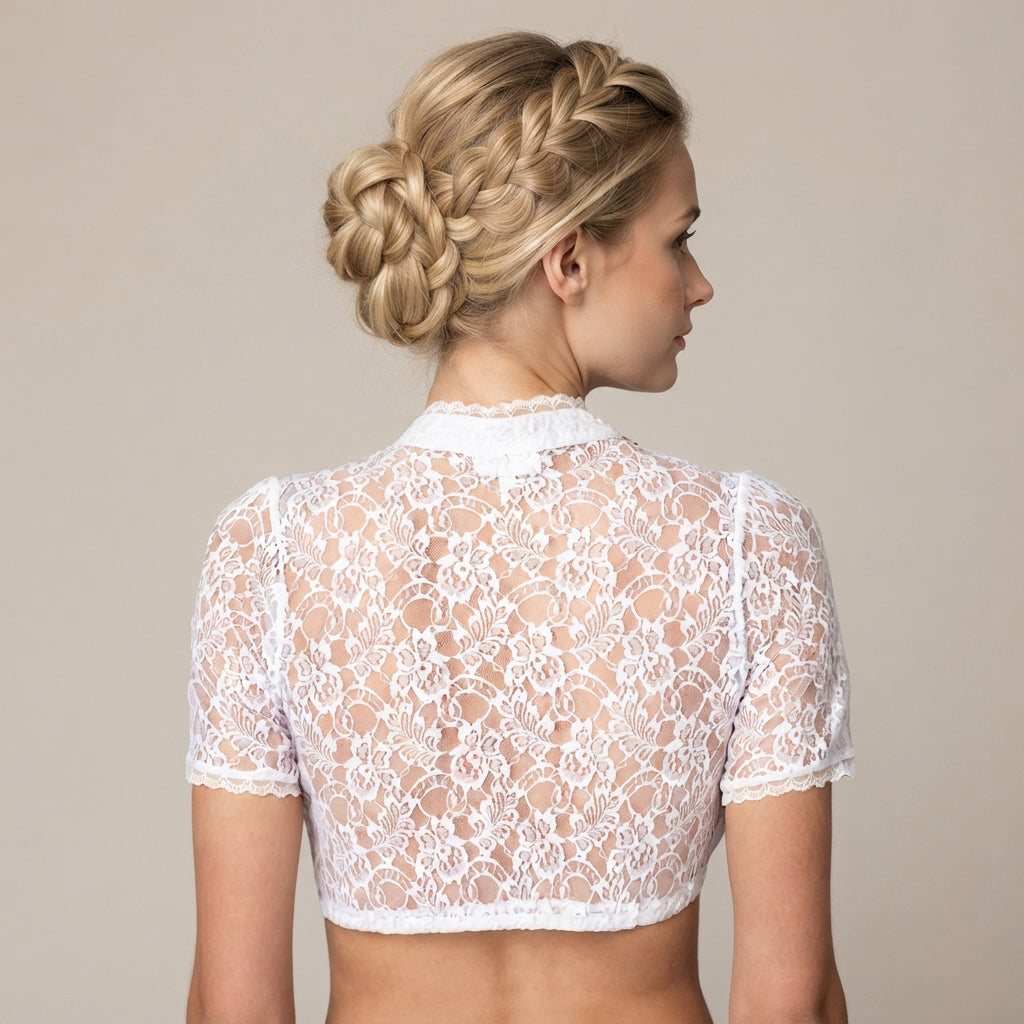 Carole - Blusa Dirndl Confortável
