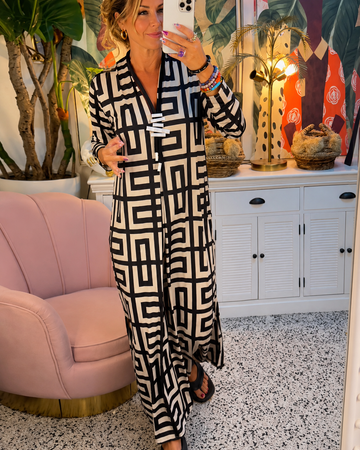 Estelle - Vestido Fashion com Decote em V