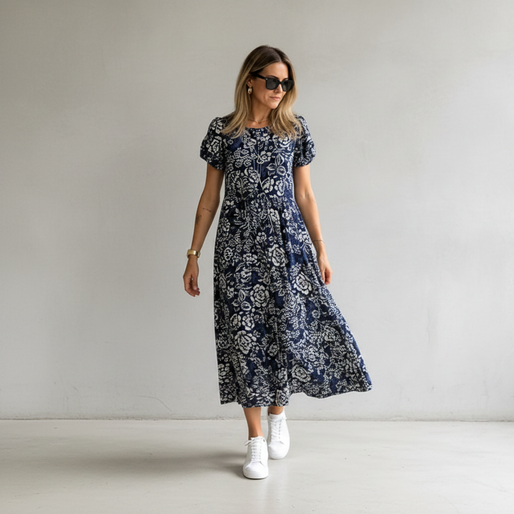 Paige - Vestido Midi Flutuante
