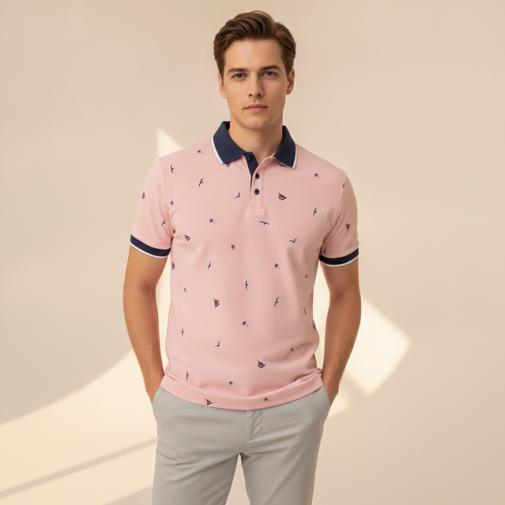 Bedario - Camisa Polo Casual e Moderna