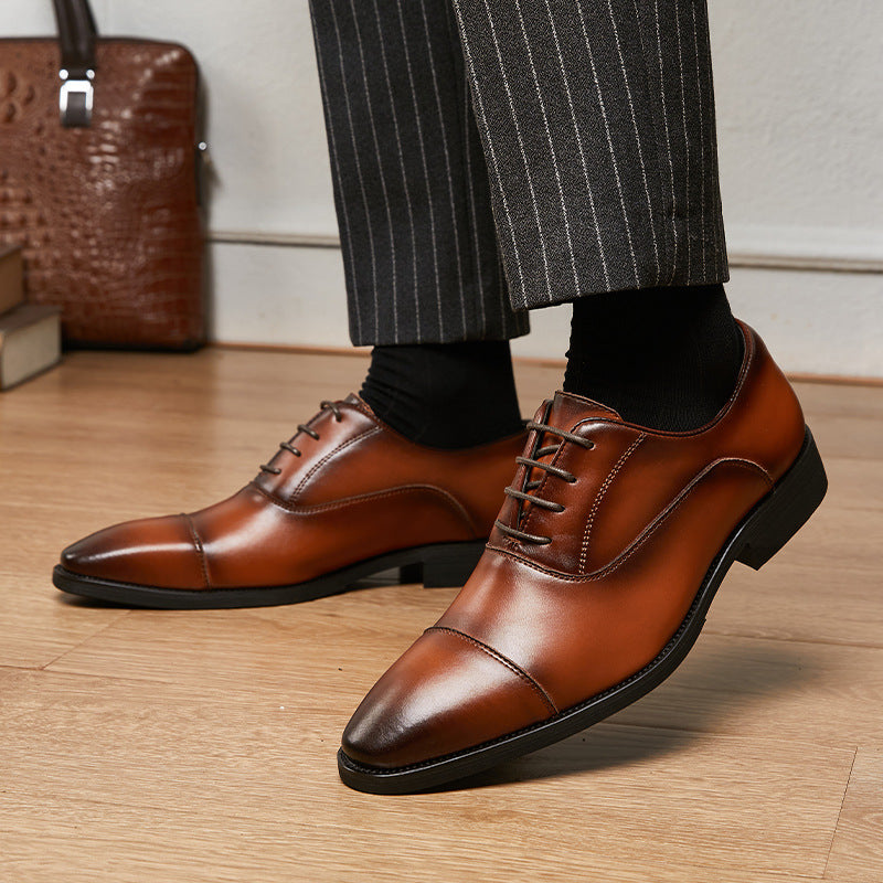 Tristan - Vintage Leather Shoes for Men